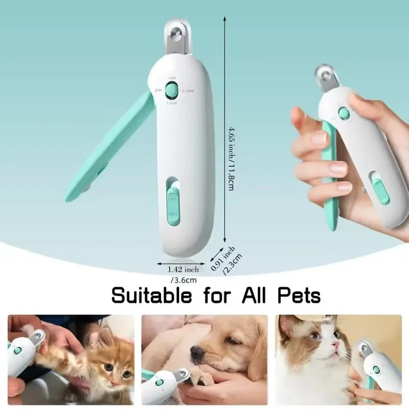 Professional Pet Nail Clippers-with Adjustable Hole Nail Clipper Grooming Tool