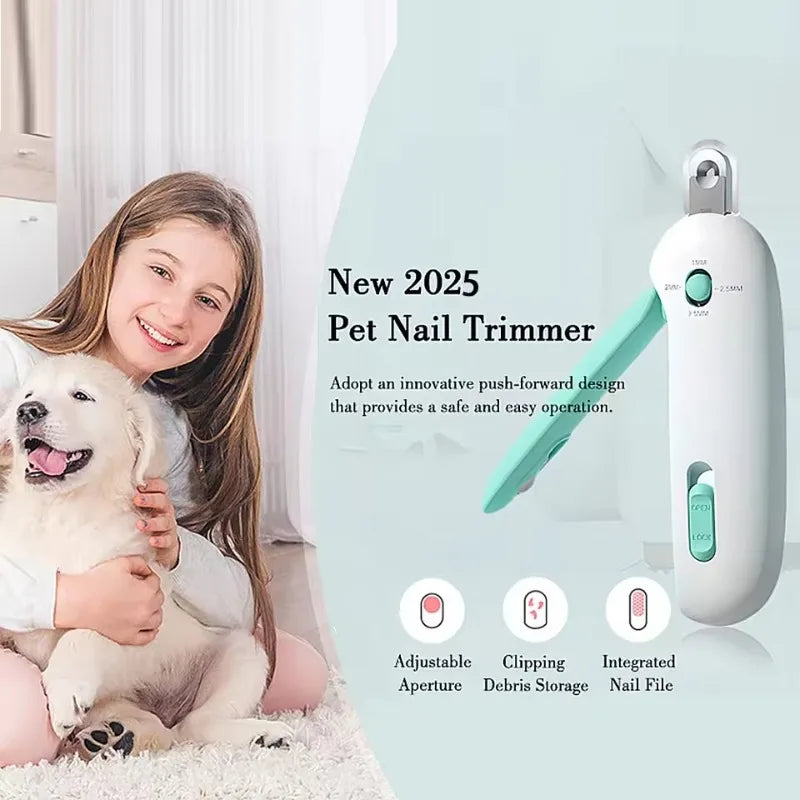 Professional Pet Nail Clippers-with Adjustable Hole Nail Clipper Grooming Tool